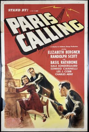 Paris Calling 1941 One Sheet