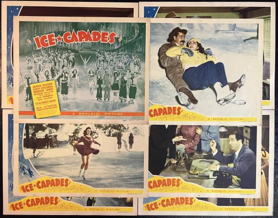Ice Capades 1941 Complete Lobby Card Set