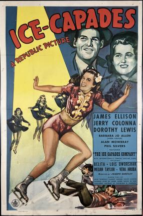 Ice Capades 1941 One Sheet