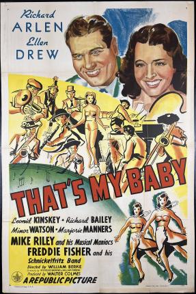 That's My Baby 1944 One Sheet