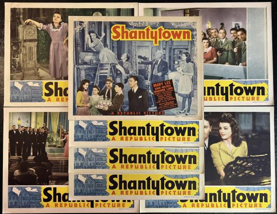 Shantytown 1943 Complete Lobby Card Set of 8