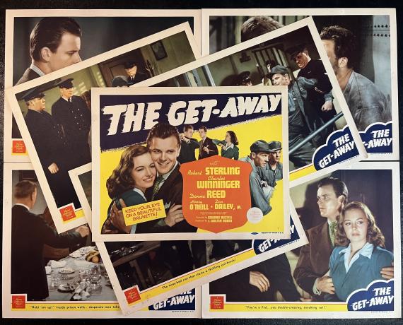 Get-Away 1941 Complete Lobby Card Set of 8