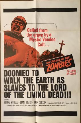 Plague Of The Zombies One Sheet