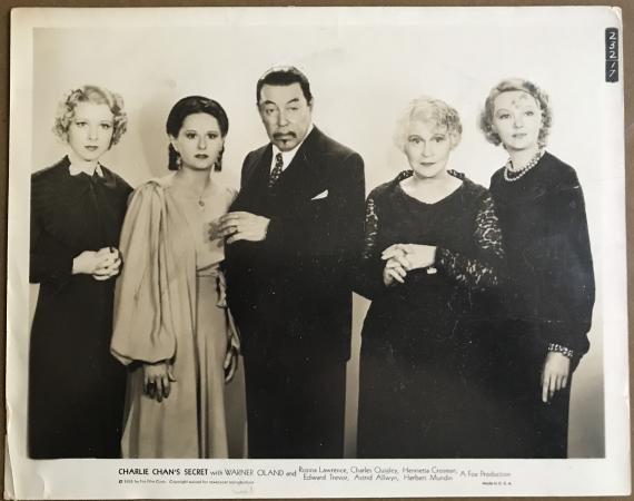 Charlie Chan's Secret Still Lot Of 11